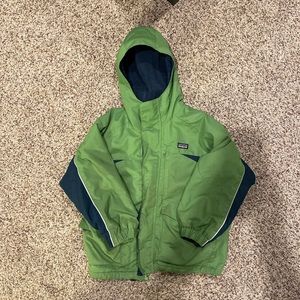 Kids Green Patagonia Winter Coat